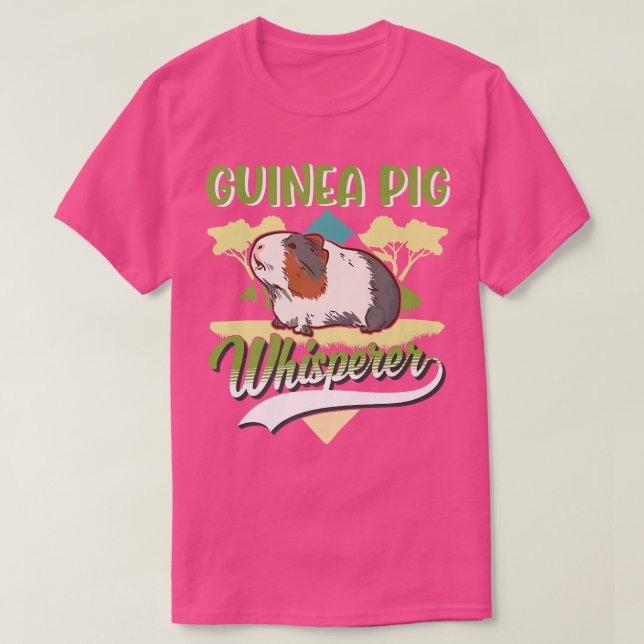 Guinea Pig Whisperer Premium 2484 T-Shirt (Design vorne)