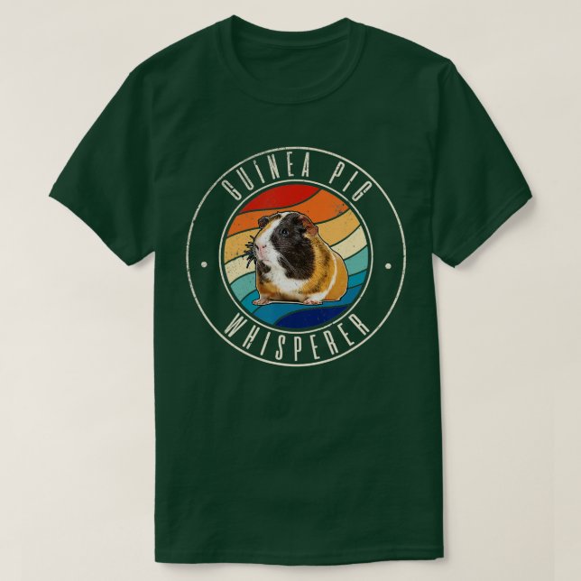 Guinea Pig Whisperer T-Shirt (Design vorne)