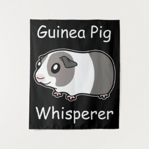 Guinea Pig Whisperer Wandteppich