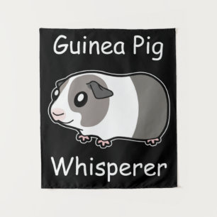 Guinea Pig Whisperer Wandteppich