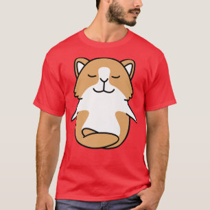 Guinea Pig Yoga Funny Furry Pet Zen Meditate Relai T-Shirt