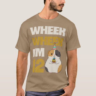 Guinea Piggy Zitat für Ihre 12-jährige Guinea Dau T-Shirt