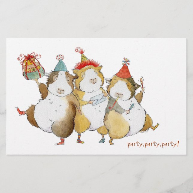 Guinea Pigs Celebrate (Vorderseite)