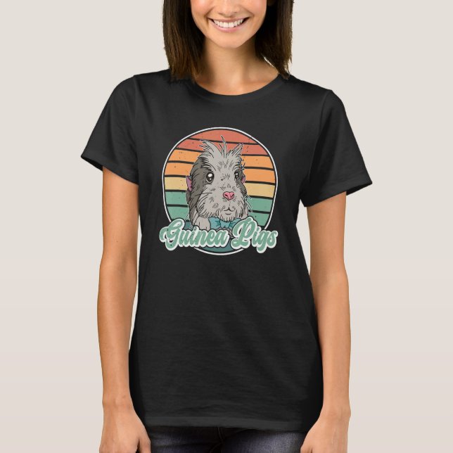 Guinea Pigs Rodent Cute Pet  Saying 4 T-Shirt (Vorderseite)