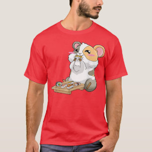 Guinea Pigs Sushi Japanese Anime Kawaii Cute Gift T-Shirt