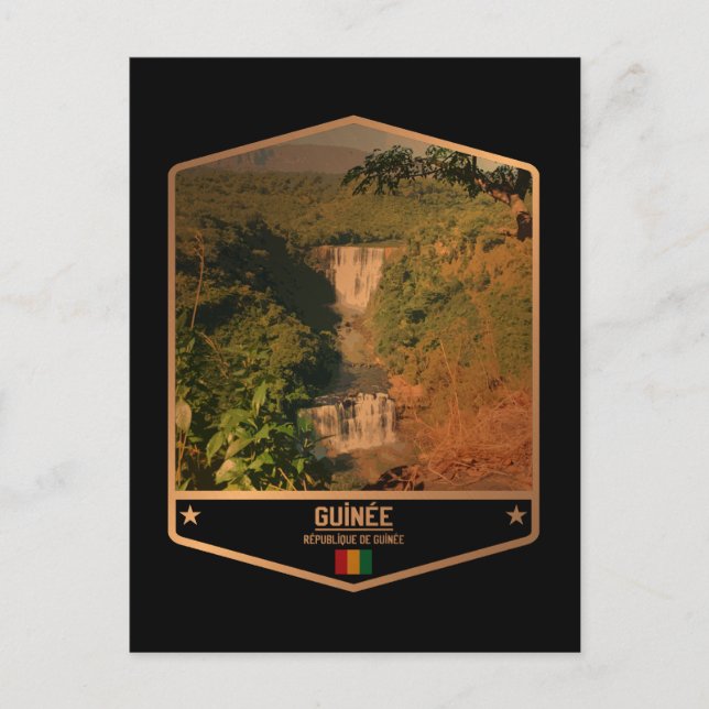 Guinea Postkarte (Vorderseite)