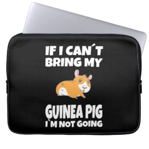 Guinea Schwein bei Überhöhung Laptopschutzhülle