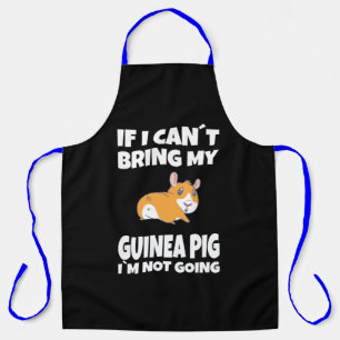 Guinea Schwein bei Überhöhung Schürze