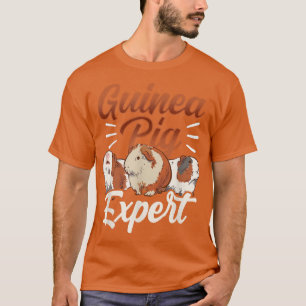 Guinea Schwein Epert Tier Lover Pet Niedlich T-Shirt
