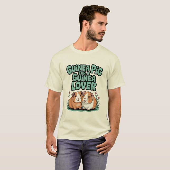 Guinea Schwein für eine Guinea Lover Niedlich T-Shirt (Vorne ganz)