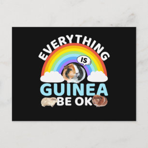 Guinea Schwein - Guinea ist in Ordnung, Ermutigung Postkarte
