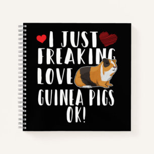 Guinea Schwein - I just Freaking Liebe Guinea Schw Notizbuch