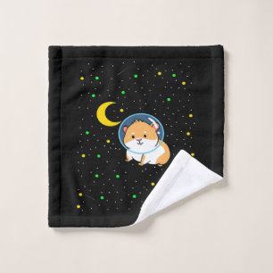 Guinea Schwein im Weltraum   Niedliche Astronomie  Waschlappen