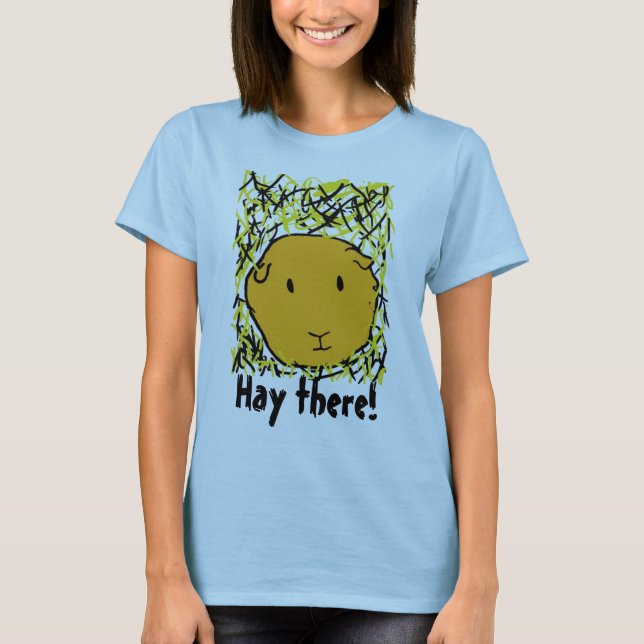 Guinea Schwein in Heu, Hay da! | T - SHIRT (Vorderseite)