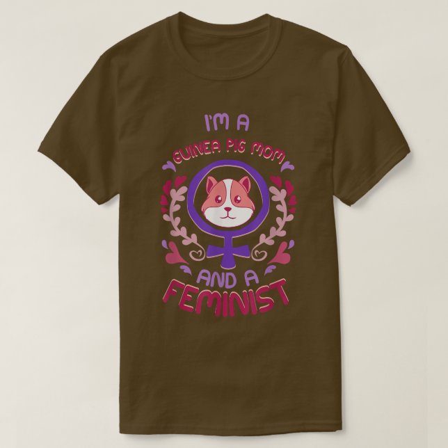 Guinea Schwein Mama Geschenke, ich bin eine Guinea T-Shirt (Design vorne)