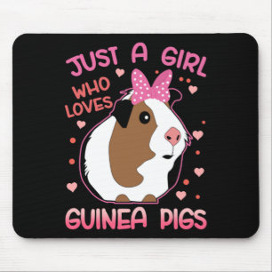 Guinea Schwein Nur ein Mädchen, das Guinea Liebe S Mousepad
