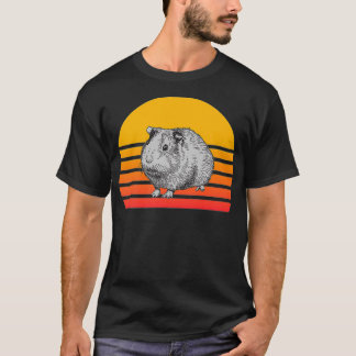 Guinea Schwein Vintage T-Shirt Guinea Mama Geschen