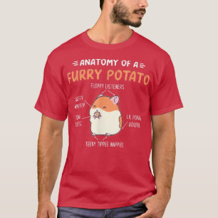 Guinea Schwein zur Anatomie eines Guinea-Schweines T-Shirt