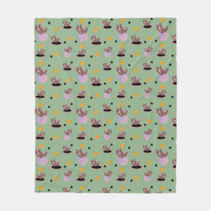 Guinea Schweine Fitness Funny Design Fleecedecke