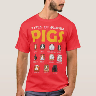 Guinea Schweine Lover Süße Tier Haustiere Nagetier T-Shirt