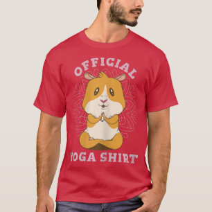 Guinea Schweine Meditation Yoga 5692 T-Shirt