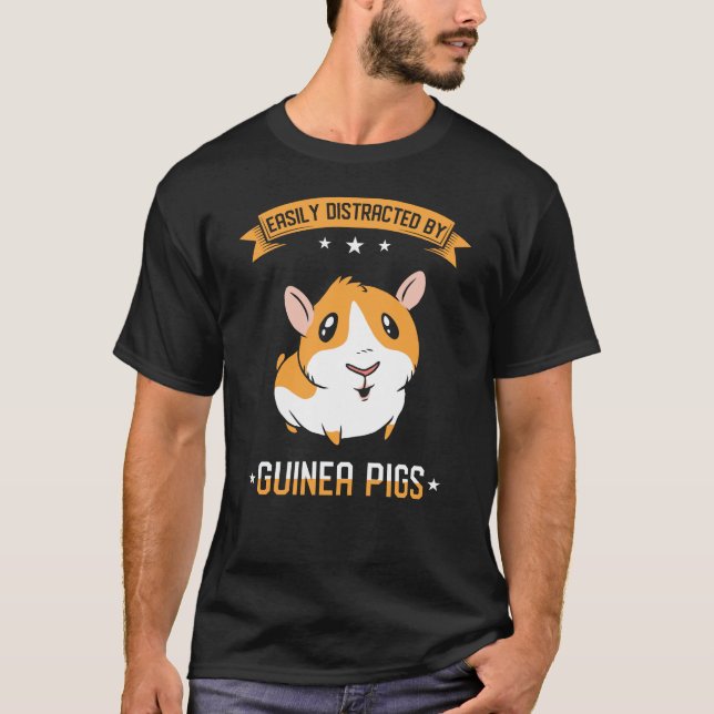 Guinea Schweine Niedlich T-Shirt (Vorderseite)