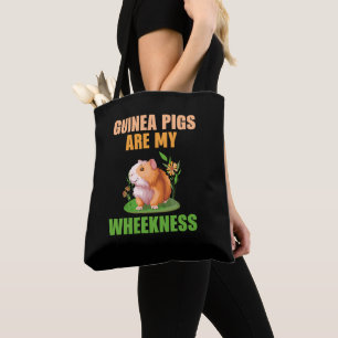Guinea Schweine sind meine Mühe auf Schwarz Tasche