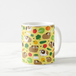 Guinea Schweine und ihre Leckereien Kaffeetasse