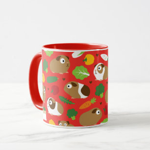 Guinea Schweine und ihre Leckereien Tasse