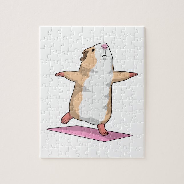 Guinea Schweine Yoga Medizin Fitness (Vertikal)