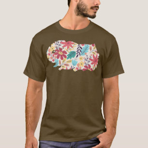 Guinea Schweinebrenne Guinea Blume Schweinezucht P T-Shirt