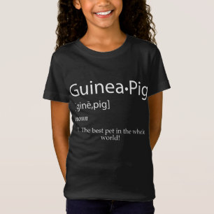 Guinea SchweineDefinition - Bestes Tier für Kinder T-Shirt