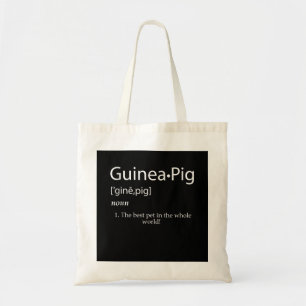 Guinea SchweineDefinition - Bestes Tier für Kinder Tragetasche