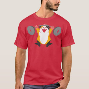 Guinea Schweinefleisch, Fitness Bodybuilding Schul T-Shirt