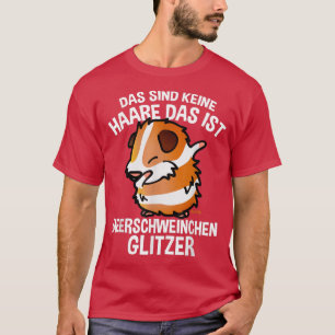 Guinea Schweinefleisch Glitzer Dabbing Guinea Spri T-Shirt