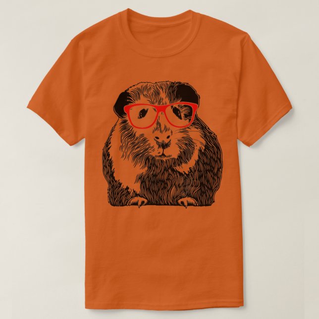 Guinea Schweinefleisch , Guinea Schwein , Niedlich T-Shirt (Design vorne)