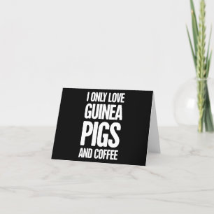 Guinea Schweinefleisch Guinea Schweinezüchter Dankeskarte