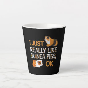 Guinea Schweinefleisch Ich mag Guinea Schwein Ei Milchtasse