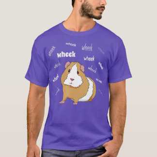 Guinea Schweinefleisch Liebe Guinea Pig Wheek Whee T-Shirt