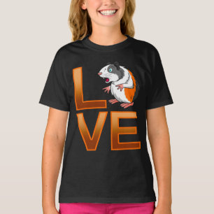 Guinea Schweinefleisch Liebe NIEDLICHE GUINEA T-Shirt