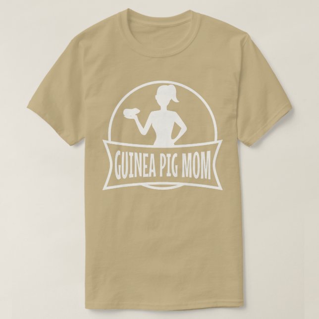 Guinea Schweinefleisch Mama 471 T-Shirt (Design vorne)