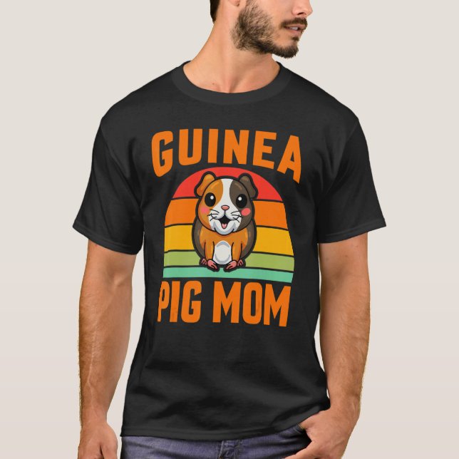 Guinea Schweinefleisch Mama Guinea 2 T-Shirt (Vorderseite)