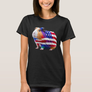 Guinea Schweinefleisch Mama Vater Funny Piggy 4. J T-Shirt