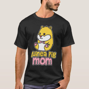 Guinea Schweinefleisch Süße Tier Mutter T-Shirt