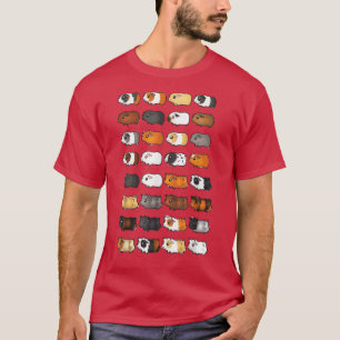 Guinea Schweinegrippe Guinea Schwein Frauen Arten  T-Shirt