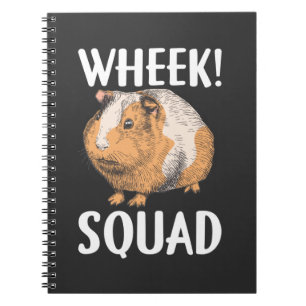 Guinea Schweinekopf Funny Wheel Tier Notizblock