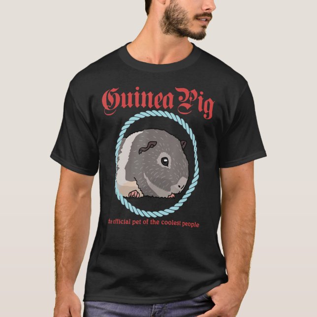 Guinea Schweinepest der Coolsten Guinea Pig_1 T-Shirt (Vorderseite)