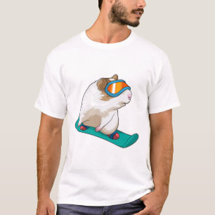 Guinea Snowboarder Snowboard T-Shirt