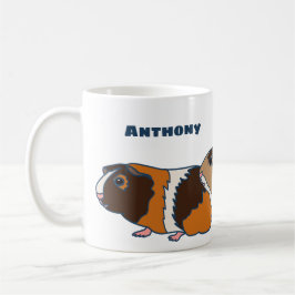 Guinea von Haustieren Schweine Illustrationen Pers Kaffeetasse