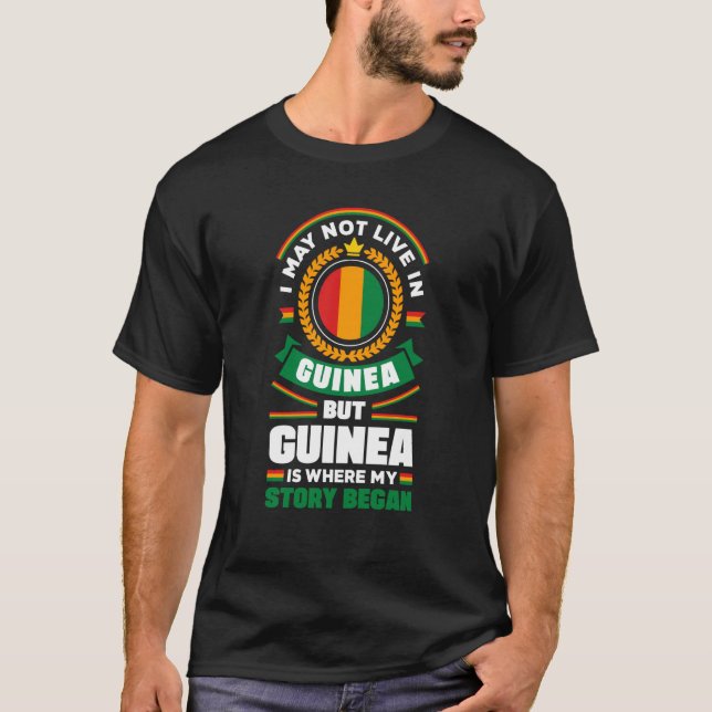 Guinea Zitat der guineischen Guinea T-Shirt (Vorderseite)